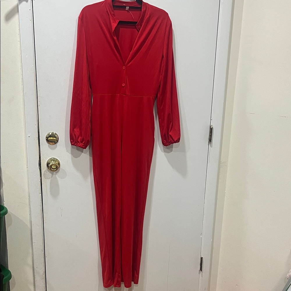 Red Women's Jumpsuit